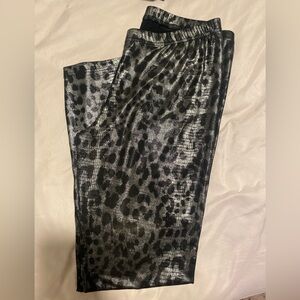 Charlotte Russe Shiny Cheetah print leggings